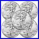 2022 1 oz Silver American Eagle $1Coin BU(Lot of 5)