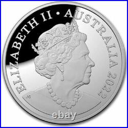 2022 $5 Australia Beauty Rich N Rare DAINTREE RAINFORES 1 Oz Silver Proof Coin