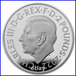 2022 GB 1oz Silver £2 Her Majesty Queen Elizabeth Prf SKU#261523