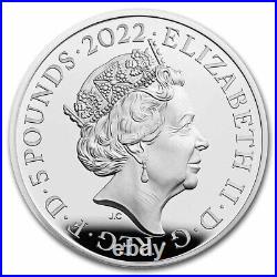 2022 GB £5 Silver Proof The Queen's Reign Charity (Box/COA) SKU#255392