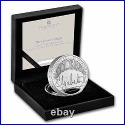 2022 GB £5 Silver Proof The Queen's Reign Charity (Box/COA) SKU#255392