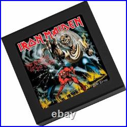 2022 Iron Maiden The number of the beast 1 oz pure silver coin