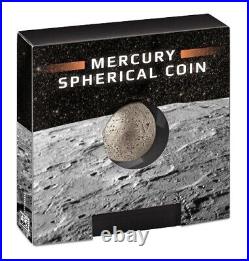 2022 Mercury Planet 1 oz pure silver Spherical Antique coin