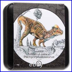 2022 Niue 1 oz Silver Prehistoric World Pachycephalosaurus