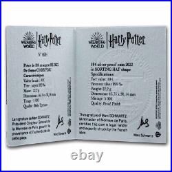 2022 Silver 10 Harry Potter Proof (Sorting Hat) SKU#249311