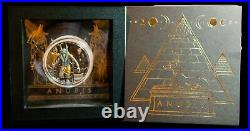 2023 Commemorative ANUBIS 2 Oz Silver Coin 2000 Francs Cameroon ONLY 500 Pieces