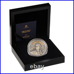 2024 2 oz THE PICTURE OF DORIAN GRAY (GILT) Silver Coin Niue