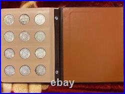 24 COINS! TWO BRILLIANT TONED SETS of 1 PESO MORELOS Coins 1957-1967 + 2 Coins
