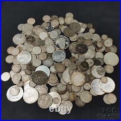 34.9ozt Assorted Foreign/World Silver Coins 28104