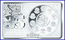 35th 2017 Anniversary silver Libertad set BU Treasure Coins of Mexico