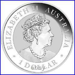 4-Coin Set 2022 ANDA Kookaburra 1oz $1 Silver Koala Numbat Possum Platypus PRIVY