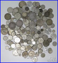 40.94ozt Assorted Silver Foreign/World Coins 1273.22g 27081