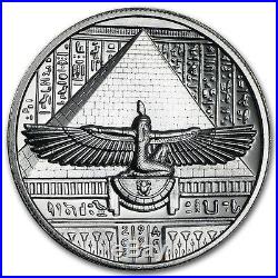 (5) Cleopatra Ultra High Relief 2 oz. 999 Silver Round