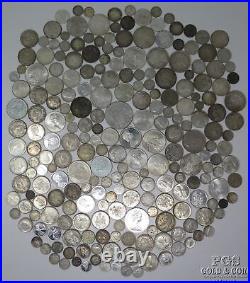 57.44ozt Assorted Foreign/World Silver Coins 1786.4g 27376