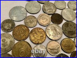 70 Different Coins Cultural Country Silver Copper Gold