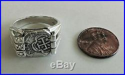 ATOCHA Coin Ring 925 Sterling Silver Sunken Treasure Shipwreck Jewelry
