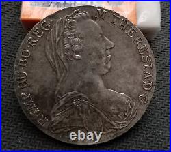 AUSTRIA Silver Coin 1780 Archid Avst Dux