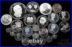 Assorted Foreign Silver Coins (19.55ozt/24pcs) 27022