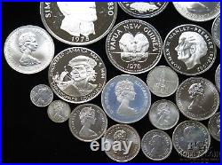 Assorted Foreign Silver Coins (19.55ozt/24pcs) 27022