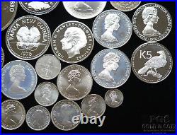 Assorted Foreign Silver Coins (19.55ozt/24pcs) 27022