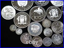 Assorted Foreign Silver Coins (19.55ozt/24pcs) 27022