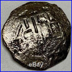 Atocha 8 Reale Grade 2 Potosi Mint Spanish Shipwreck Silver Coin Embossed Coa