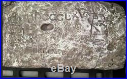Atocha Shipwreck Treasure Silver Bar Factor 0.9 Coin Reale Mel Fisher Artifact