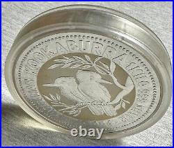 Australian Kookaburra- 1994 4-Coin Proof 1 Kilo, 10 Toz, 2 Toz, 1 Toz. 999 Silver