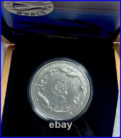 Barbados 2019 $5 Crocodile / Gorgeous 3 Oz. 999 Silver / 999 Mintage Coin