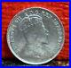 Beautiful Rare High Grade 1903 H over H with Die Crack Silver 5 Cent from Canada