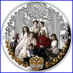 Cameroon 2018 In Memory of Romanov Family 1000 Francs Silver Coin