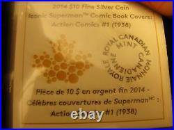 Coin & Comics Rare Superman/Action Comics #1 Three Piece Set 1 of a Kind