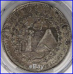 Cuzco South Peru 1838 Silver 8 Reales PCGS AU50