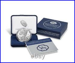 End of World War II 75th Anniversary American Eagle Silver Proof Coin PRESALE