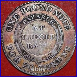England Nantwich Token One Shilling 1811