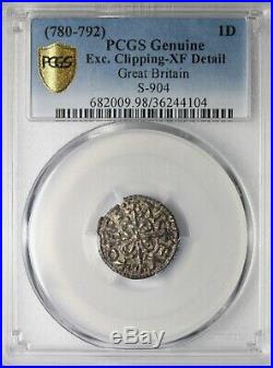 England Offa 780-792 Viking King Mercia Silver Penny PCGS XF Det Medieval Coin