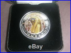 Fiji 2012, HORUS, Egypt, only 999 made! $1 Silver Proof Coin
