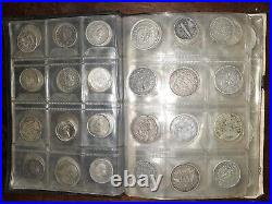 Full album of SILVER world small coins