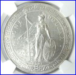 Great Britain, 1901 B Trade Dollar Ngc Ms64