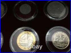Great Wars of the Twentieth Century TWELVE Coin Boxed Set COA & History Inc