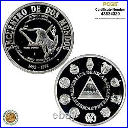 Ibero-America 1994 Endangered Animals Silver Proof Set PCGS PR 68 & PR 69