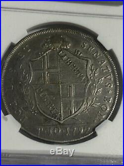 Italy 1797 Papal States Scudo Of 10 Paoli Silver Coin NGC XF45