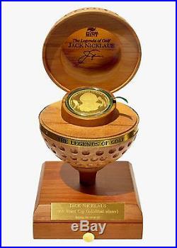 Jack Nicklaus EXTREMELY RARE 3-ounces The Purest Gold Coin 113 in the World