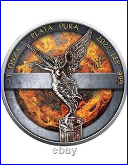 LIBERTAD Iron Power 1 Oz Silver Coin Mexico 2022