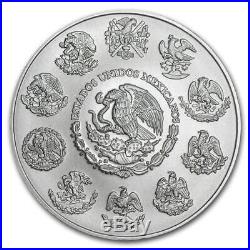 LIBERTAD MEXICO 2019 5 oz Silver Brilliant Uncirculated Coin BU in CAPSULE