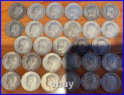 Lot Of 29 1897 Serbia 1 Dinar Coins Alexander Obrenovic Km 21