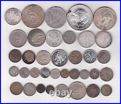 Lot World Silver Coins 311 Grams Or 10 Troy Ounces