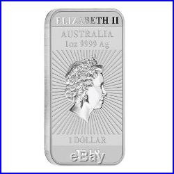 Lot of 5 2018 1 oz Silver Australian Dragon Coin Bar $1 BU