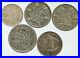 Lot of 5 Silver WORLD COINS Authentic Collection Vintage Group DEAL GIFT i115665