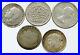 Lot of 5 Silver WORLD COINS Authentic Collection Vintage Group DEAL GIFT i115691